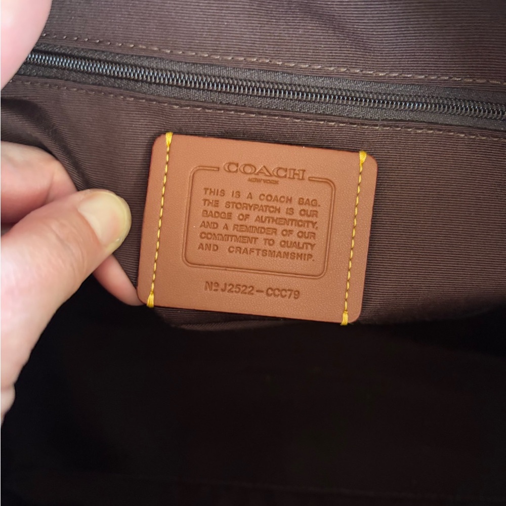 Coach Rowan Large Satchel - Picture 6 of 13